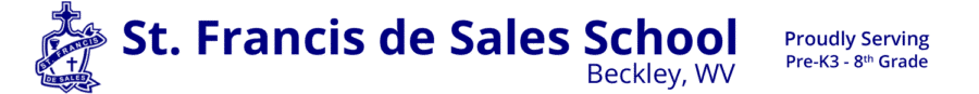 St. Francis de Sales, Beckley Logo